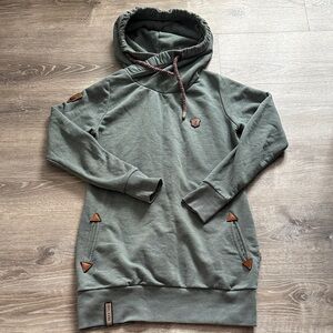 Naketano sweatshirt hooded dress